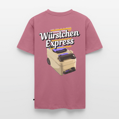Würstchen Express - Herren Camping T-Shirt - Mauve