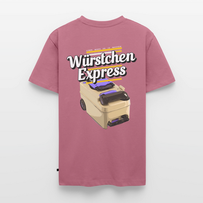 Würstchen Express - Herren Camping T-Shirt - Mauve