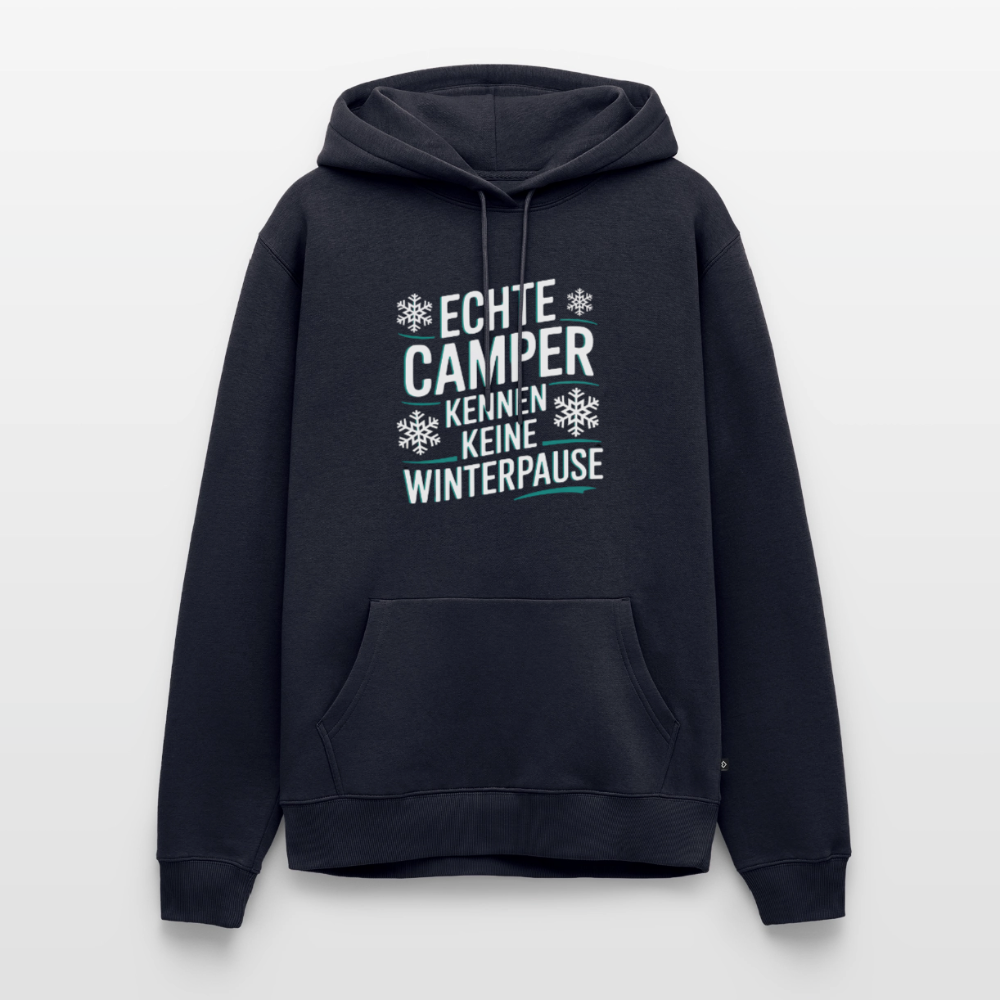 Camper ohne Winterpause - Herren Camping Hoodie - Navy