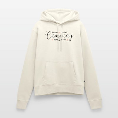 SPOD - Camping Werte - Damen Camping Hoodie - Naturweiß