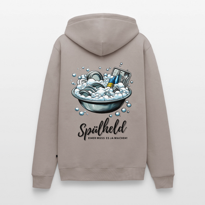 Camping Spülheld - Herren Camping Hoodie - Taupe