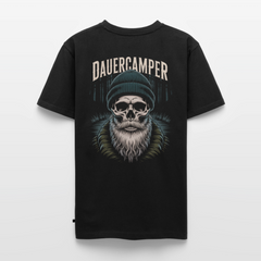 Dauercamper - Herren Camping T-Shirt - Schwarz