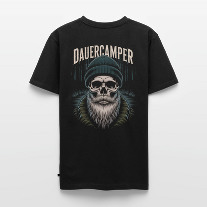 Dauercamper - Herren Camping T-Shirt - Schwarz