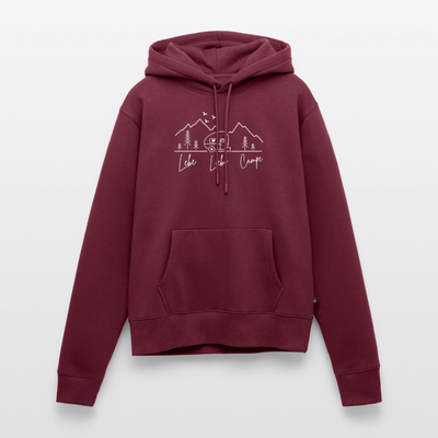 Lebe Liebe Campe - Damen Camping Hoodie - Khaki
