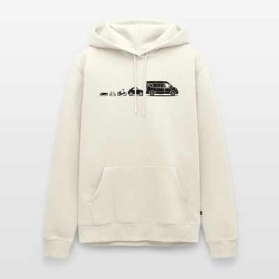Evolution Vanlife - Herren Camping Hoodie - Naturweiß