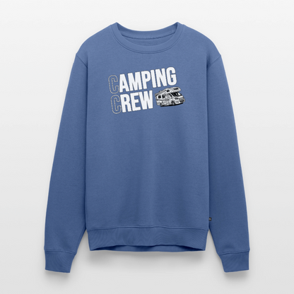 Wohnmobil Camping Crew - Herren Camping Sweatshirt - Taubenblau