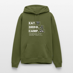 Eat Drink Camp - Herren Camping Hoodie - Bulli - Khaki