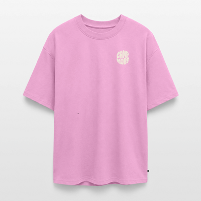 Camp More - Oversized Unisex T-Shirt - Verwaschenes Rosa