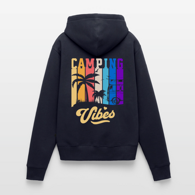 Camping Vibes - Damen Camping Hoodie - Navy