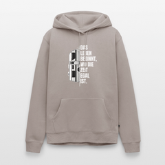 Camping ist Zeitlos - Herren Camping Hoodie - Wohnwagen - Taupe