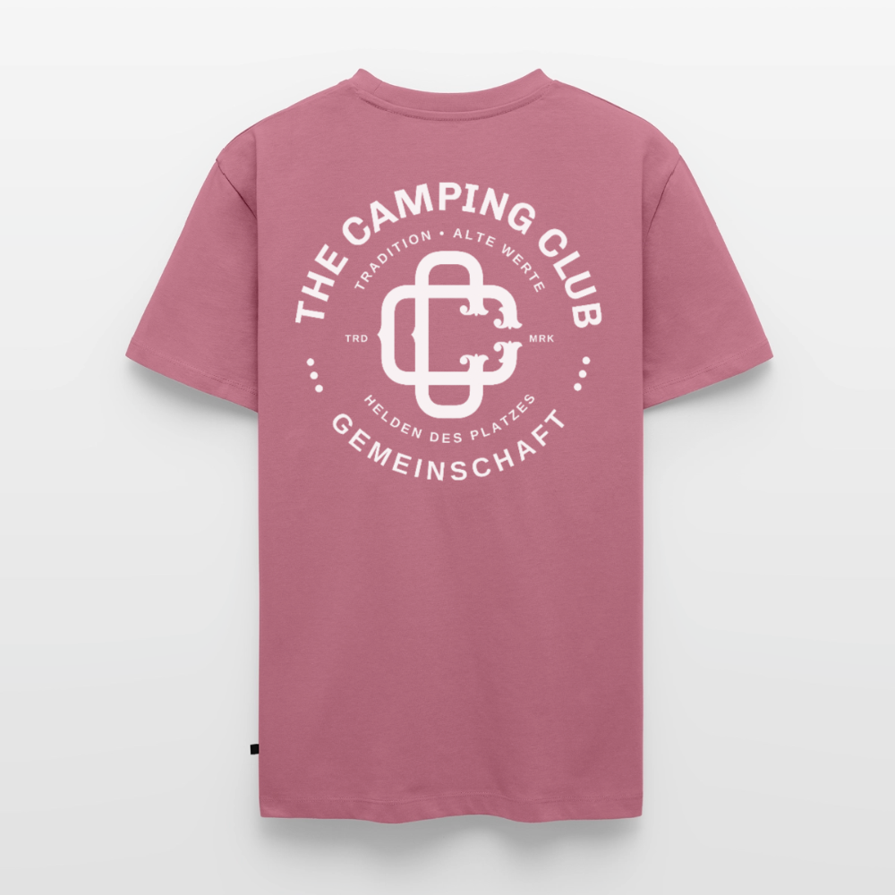 Camping Club - Herren Camping T-Shirt - Mauve