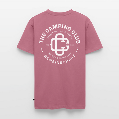 Camping Club - Herren Camping T-Shirt - Mauve