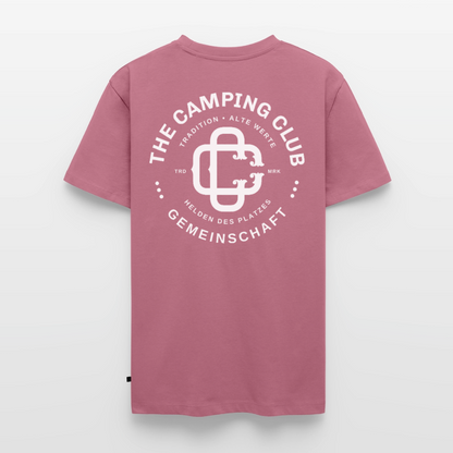 Camping Club - Herren Camping T-Shirt - Mauve