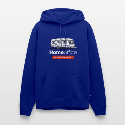 Wohnwagen Homeoffice - Herren Camping Hoodie - Royalblau
