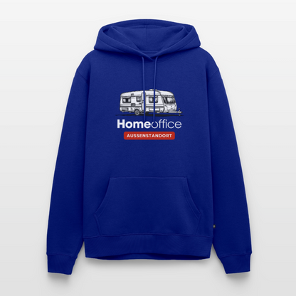 Wohnwagen Homeoffice - Herren Camping Hoodie - Royalblau