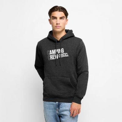 Wohnwagen Camping Crew - Herren Camping Hoodie - Anthrazit meliert