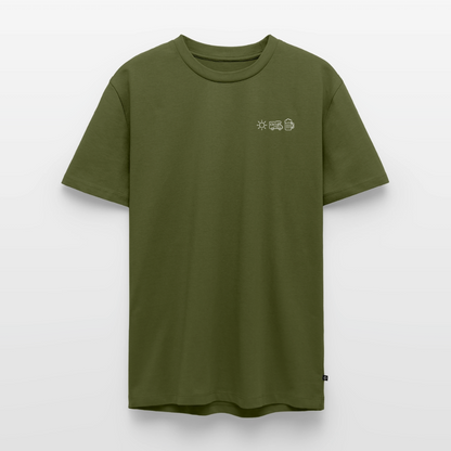 Sonne Wohnmobil Bier - Herren Camping T-Shirt - Khaki