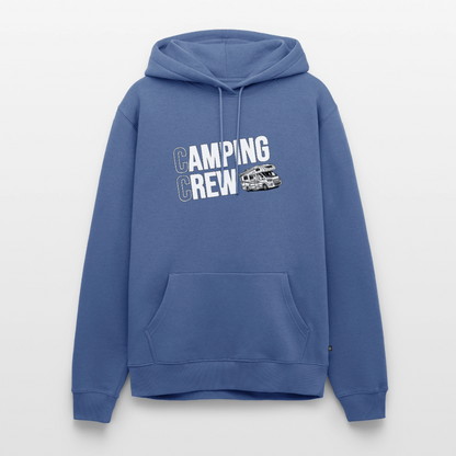 Wohnmobil Camping Crew - Herren Camping Hoodie - Taubenblau