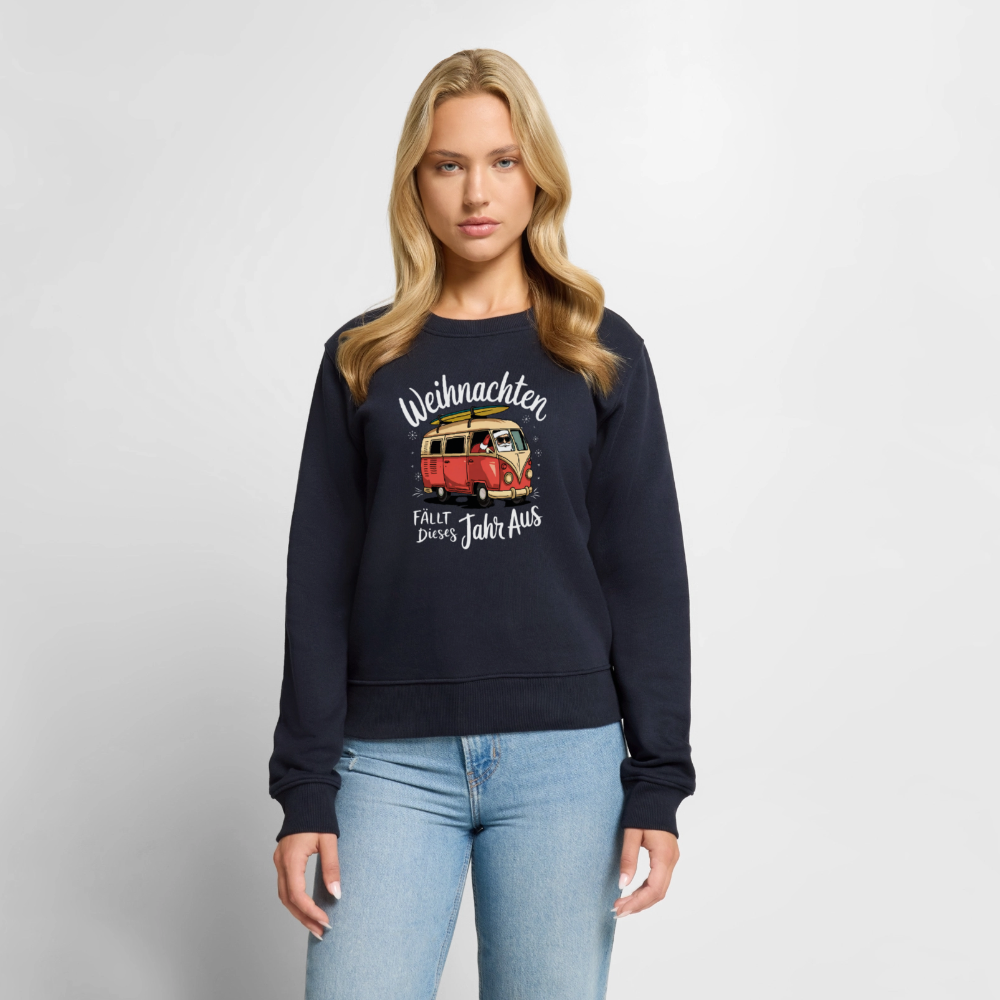 Kein Weihnachten - Damen Camping Sweatshirt - Navy