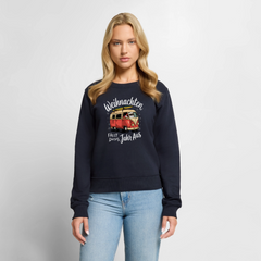 Kein Weihnachten - Damen Camping Sweatshirt - Navy