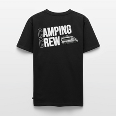 Vanlife Camping Crew - Herren Camping T-Shirt - Rückendruck - Schwarz