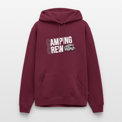Wohnmobil Camping Crew - Herren Camping Hoodie - Burgunderrot