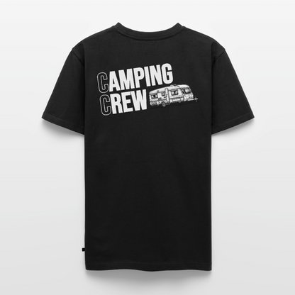 Wohnwagen Camping Crew - Herren Camping T-Shirt - Schwarz