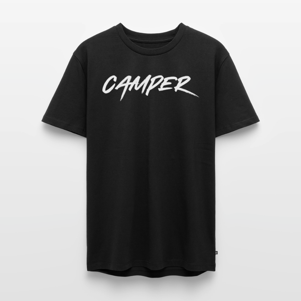 Camper - Herren Camping T-Shirt - Schwarz