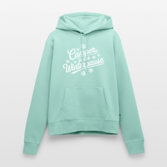 Camper im Winter - Damen Camping Hoodie - Mint 