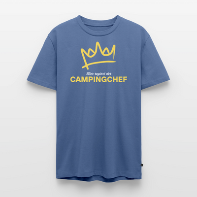 Campingchef - Herren Camping T-Shirt - Taubenblau