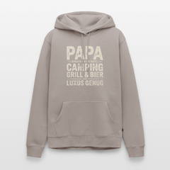 Väter sind Helden - Herren Camping Hoodie - Taupe