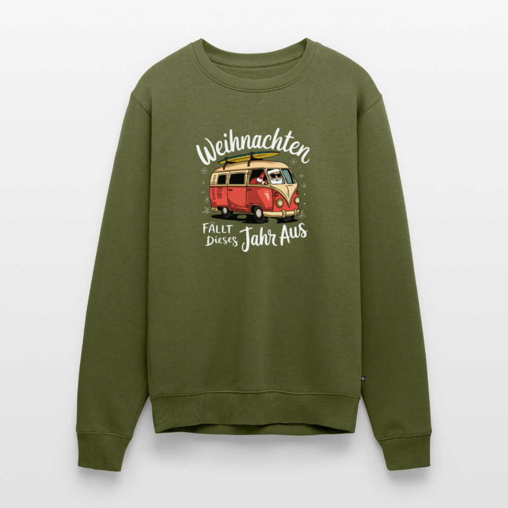 Kein Weihnachten - Herren Camping Sweatshirt - Khaki