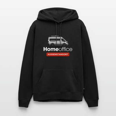 Vanlife Homeoffice - Herren Camping Hoodie - Schwarz