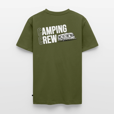 Wohnwagen Camping Crew - Herren Camping T-Shirt - Khaki