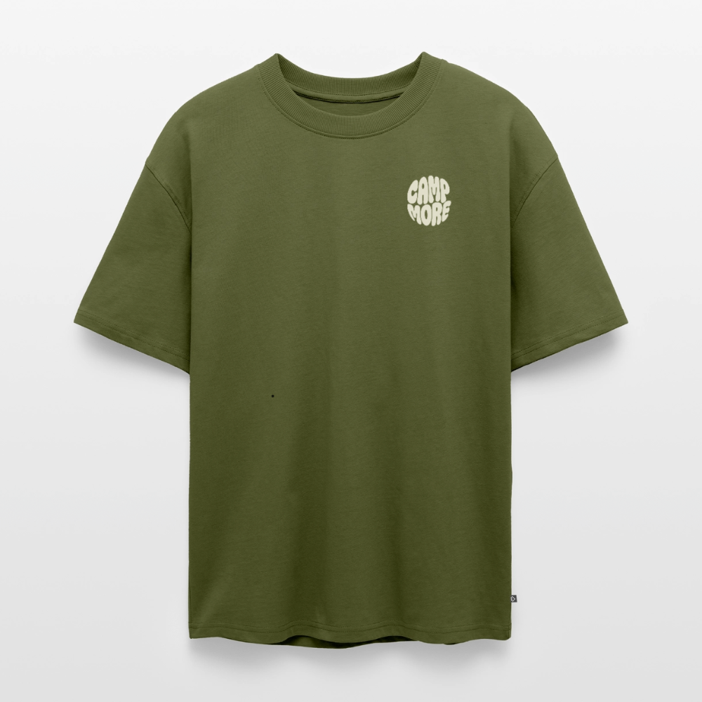 Camp More - Oversized Unisex T-Shirt - Khaki