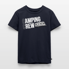 Wohnwagen Camping Crew - Kinder Camping T-Shirt - Navy