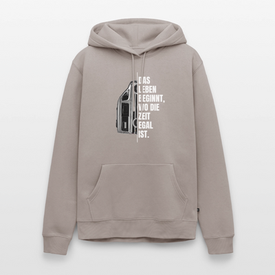 Camping ist Zeitlos - Herren Camping Hoodie - Vanlife - Taupe