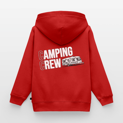 Wohnwagen Camping Crew - Kinder Camping Hoodie - Rot