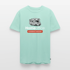 Wohnmobil Homeoffice - Herren Camping T-Shirt - Mint 