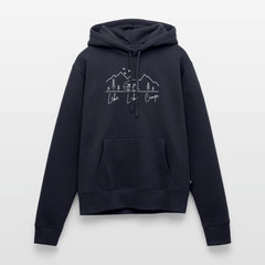 SPOD - Lebe Liebe Campe - Damen Camping Hoodie - Navy
