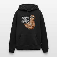 Camping ist Meditation - Herren Camping Hoodie - Schwarz