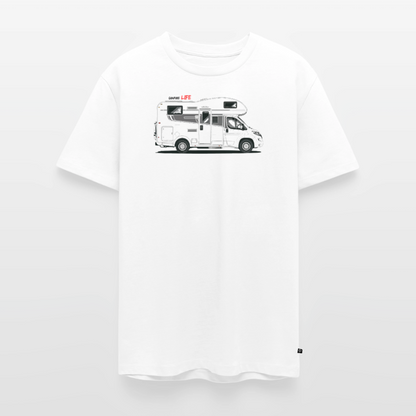 Wohnmobil Camping Life - Herren Camping T-Shirt - Weiß