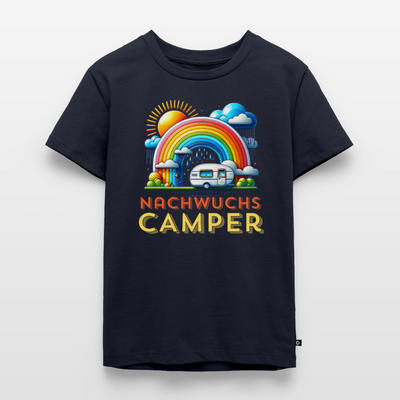 Nachwuchs Camper - Kinder Camping T-Shirt - Navy