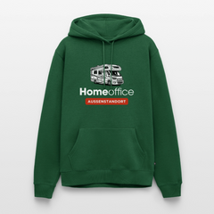 Wohnmobil Homeoffice - Herren Camping Hoodie - Flaschengrün