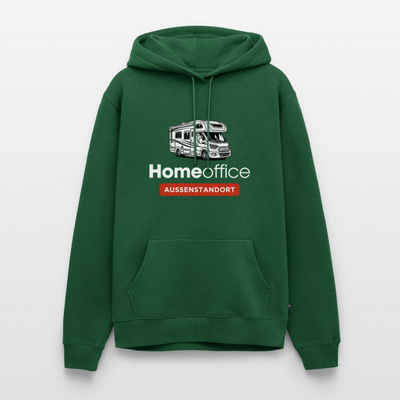 Wohnmobil Homeoffice - Herren Camping Hoodie - Flaschengrün