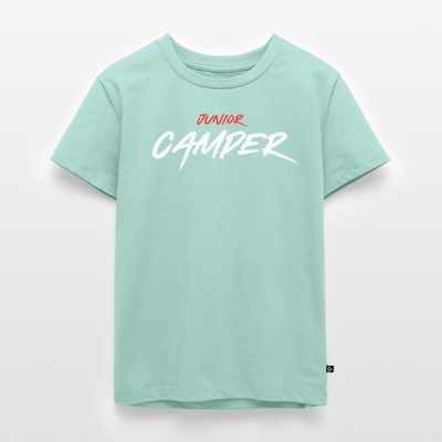 Junior Camper - Kinder Camping T-Shirt - Mint 