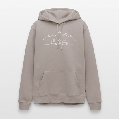 Keep it simple - Herren Camping Hoodie - Taupe
