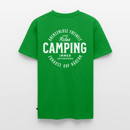 Grenzenlose Freiheit - Herren Camping T-Shirt - Grün