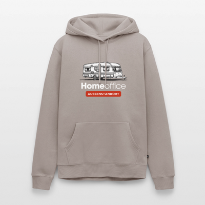 Wohnwagen Homeoffice - Herren Camping Hoodie - Taupe