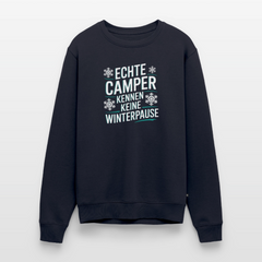 Camper ohne Winterpause - Herren Camping Sweatshirt - Navy